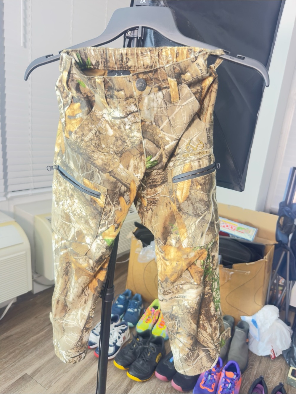 Realtree Brown Camo Kids Jogger Sweatpants